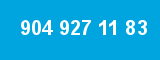 904 927 11 83